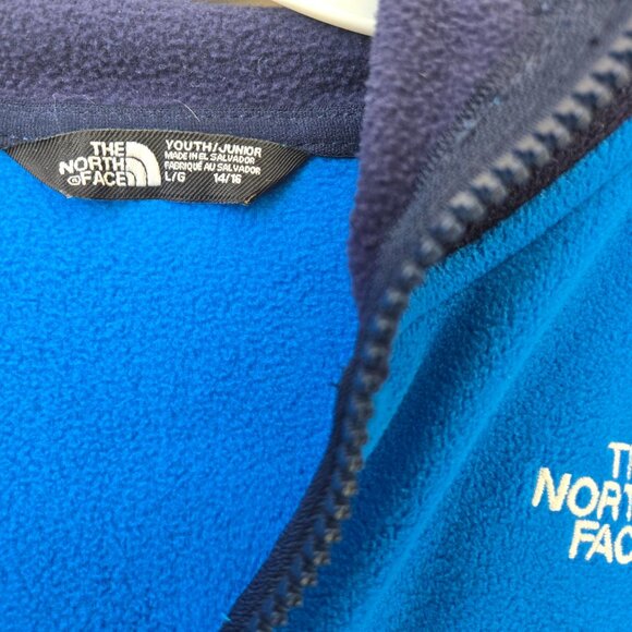 Kids/Youth size L (14/16) North Face polar fleece jacket - Picture 2 of 3